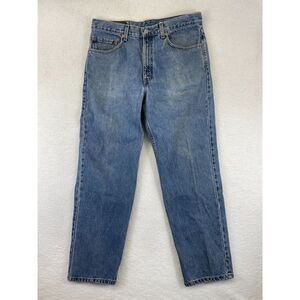 Levi’s 550 Relaxed‎ Fit Jeans Men’s 34x29 Blue Medium Wash Baggy Denim Y2K